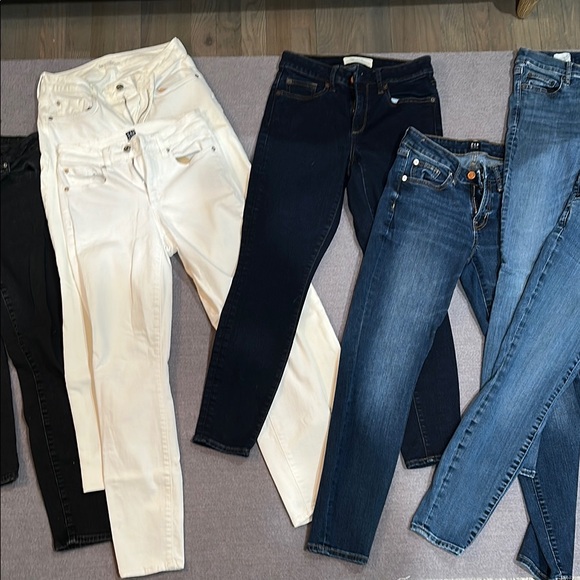 8 pairs - Gap Women’s Curvy Skinny Jeans bundle. - Picture 3 of 14
